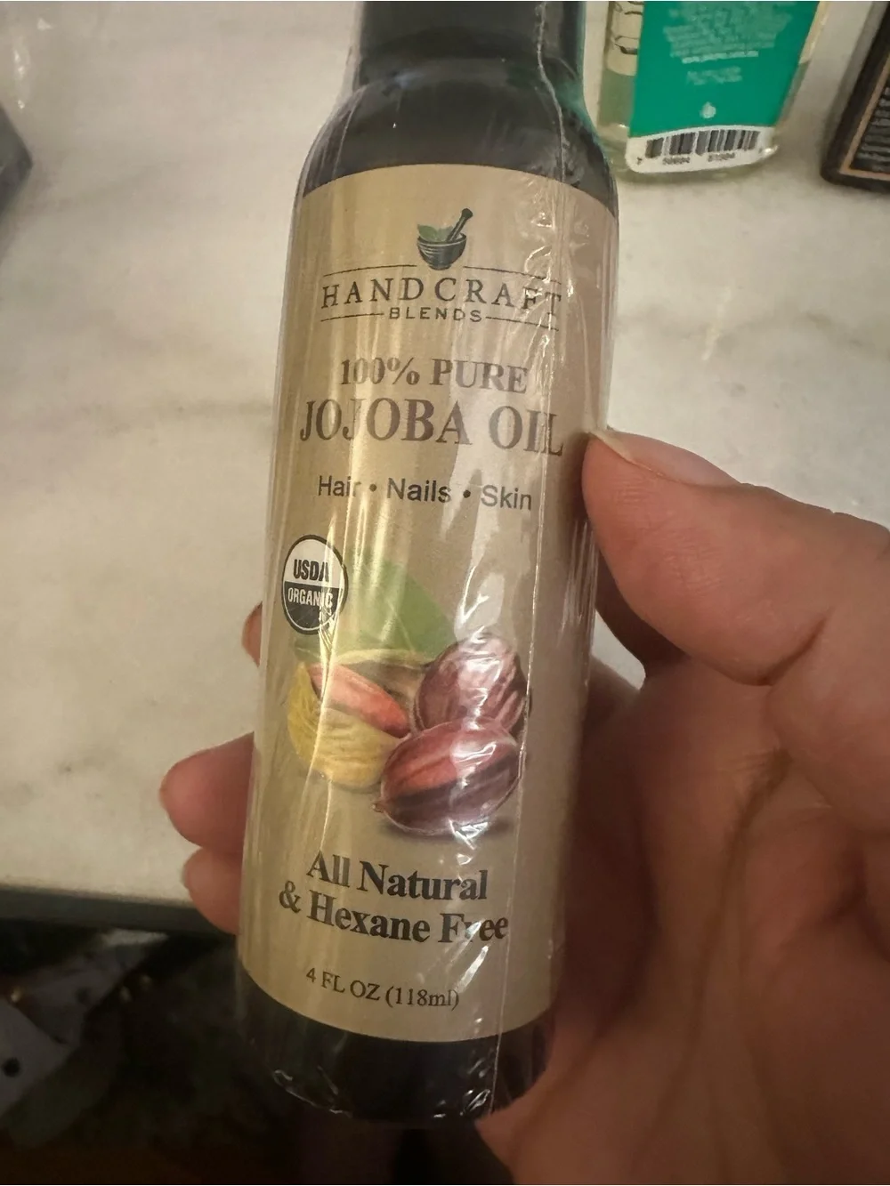 100% Pure Jojoba Oil  olive oil ,mystical -oil Natural Hair & Skin Care